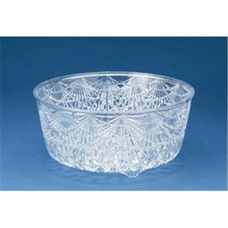 Crystalware Crystalware 20048 11 x 5 in. - 6 Quart Crystal Cut Bowl 20048